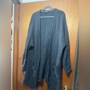 Dark grey cardigan